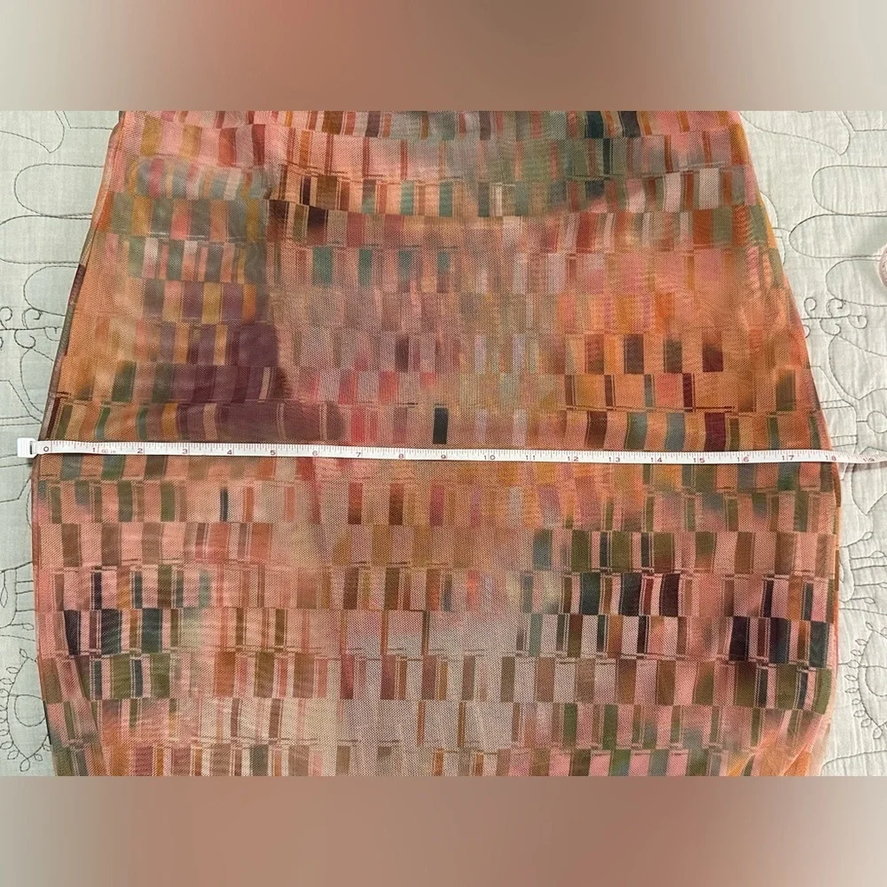 NEW Misa Los Angeles Fernanda Dress Sz S Disco Matrix - Picture 4 of 13